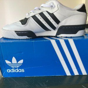 Adidas Original Sneakers, Black and White, Size 9.5